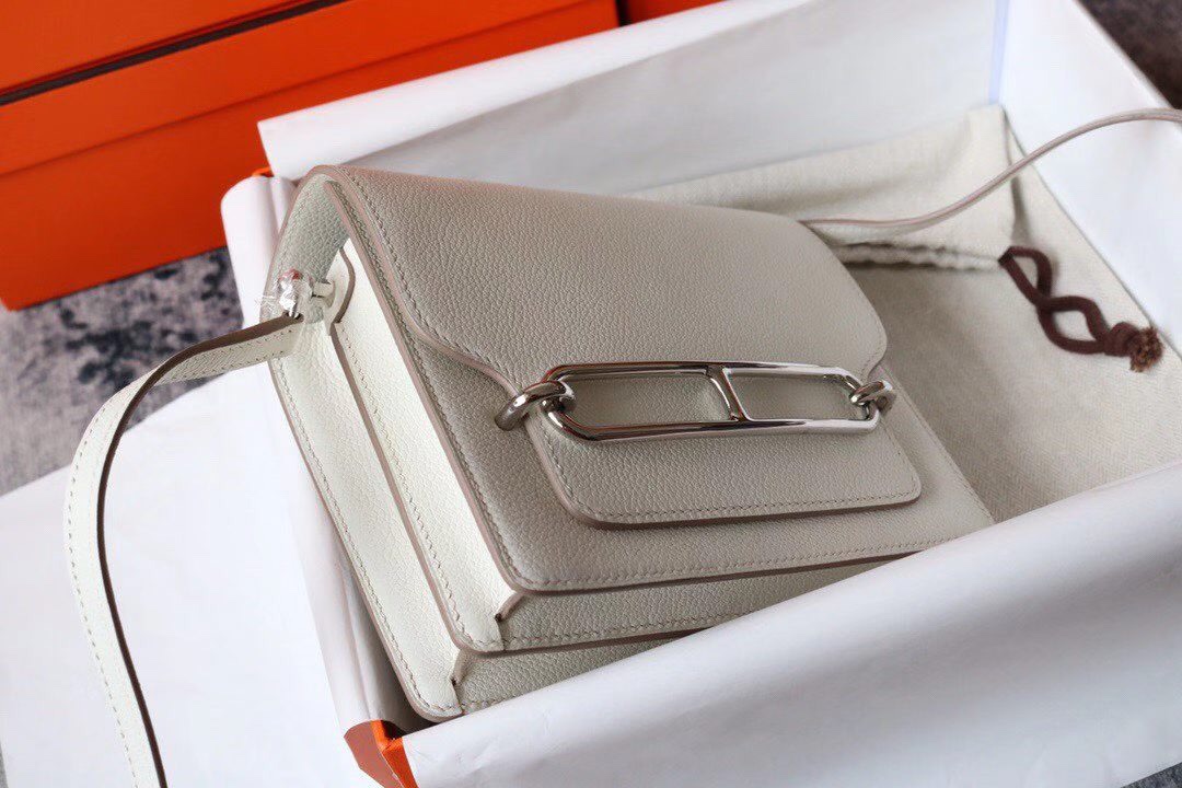 에르메스 룰리스18 나타 화이트 은장 에버컬러